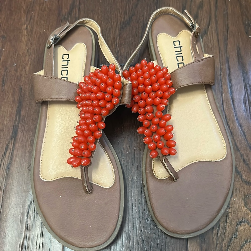 Chicos sandals with Bead detail size 11